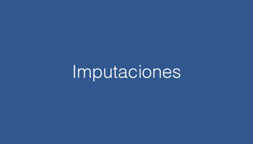 Imputaciones