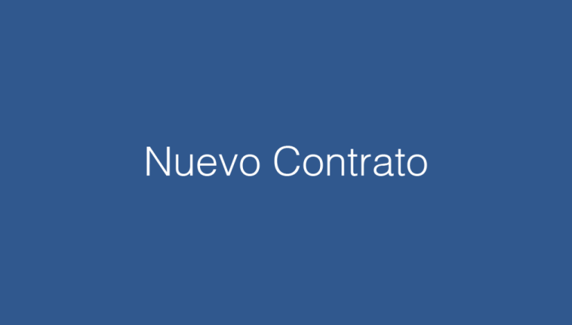 Nuevo Contrato