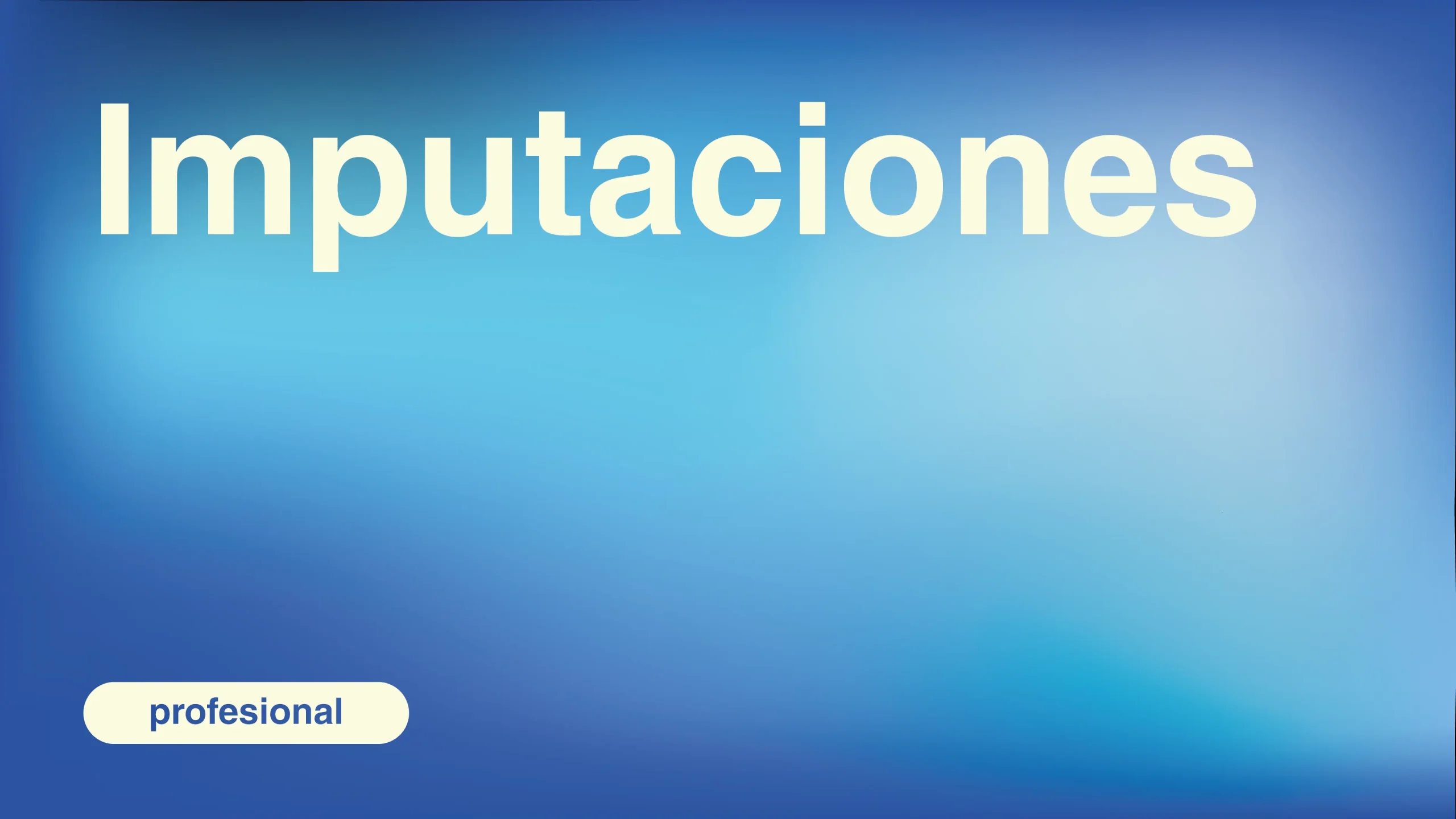 imputaciones
