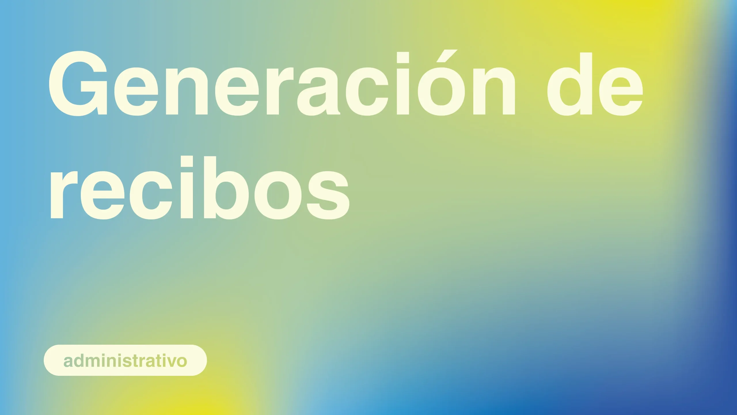 Generacion-de-recibos