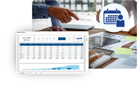 Análisis estratégico con iusUp y Power BI – Paneles, gráficos y toma de decisiones